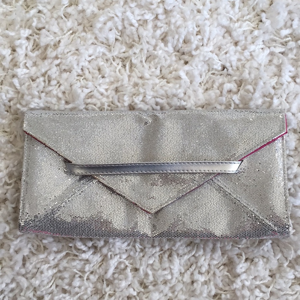 Silver Glitter Clutch | Victoria’s Secret